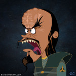 Commander Krudge from "Star Trek III The Search For Spock