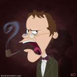 Professor Plum, from "Clue"