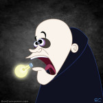 Uncle Fester, from "The Addams Family"