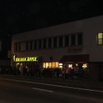 We got there a bit late, this is an hour after it opened.