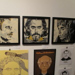 3 Nick Comparone pieces."Harlan Pepper", "Count Rugen", "Nigel Trufnel"