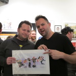 Batchy got the Miranda Dressler "Weird Alvaluation" print. SIGNED BY AL!