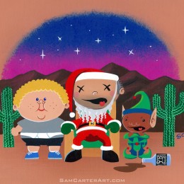 The Baddest Santa
