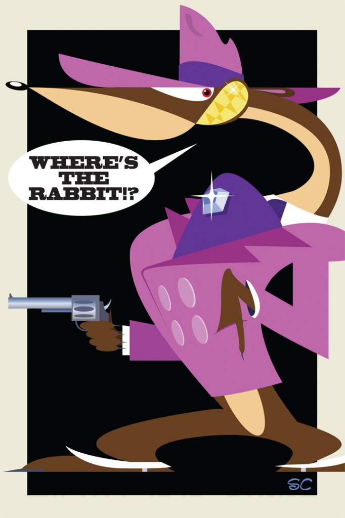 Smart Ass the weasel. Inspired from "Who Framed Roger Rabbit?"