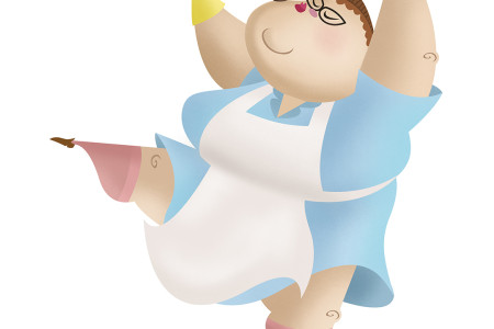 Chris Farley in “Lunch Lady Land”