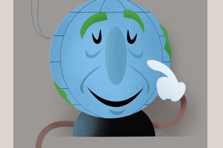 Earth Day with Globey