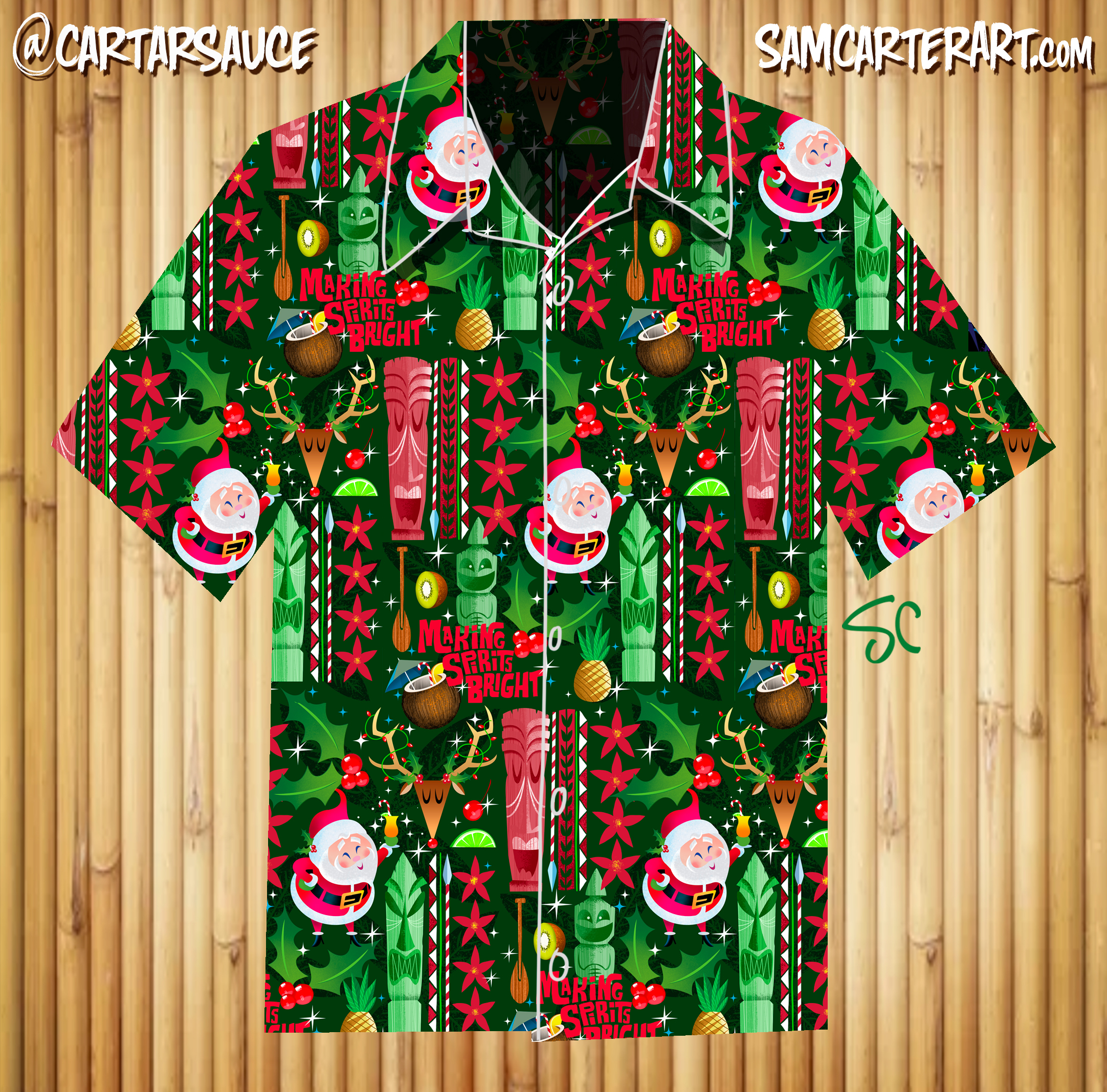 Aloha Christmas Hawaiian Shirt